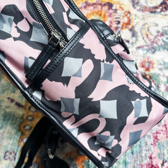 MCM Camo Nylon Backpack main image 5